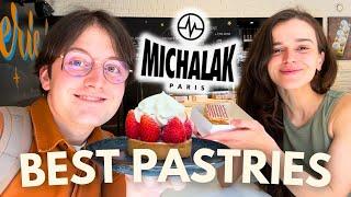 Trying CHRISTOPHE MICHALAK PASTRIES in PARIS  (feat.@LucileHR)