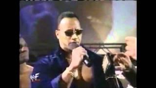 The Rock makes fun of WCW wrestlers