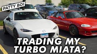 Turbo NB Miata Owner Drives Newer ND1 Miata (I Might Buy One)