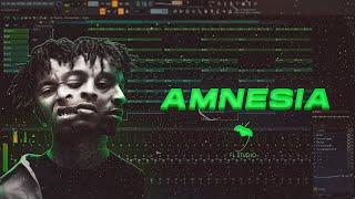 FREE FLP Stock Plugin Challenge - Amnesia | Trap Beat in FL Studio