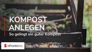 KOMPOST ANLEGEN: So gelingt ein guter Kompost | Hilfreiche Tipps