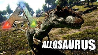 Taming A Allosaurus | Ark Survival Evolved | The Island