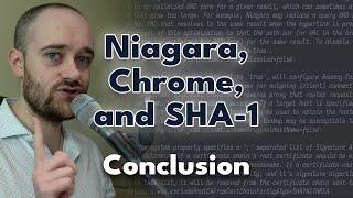 Niagara & SHA-1 Root CAs Conclusion