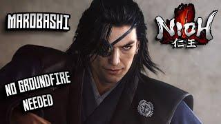 Nioh - MAROBASHI NO GROUNDFIRE NEEDED (NO DAMAGE) - Way of the nioh