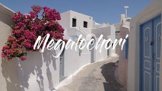 Megalochori, Santorini, Greece - 4K UHD - Virtual Trip