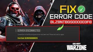 How to Fix Call of Duty Error BLZBNTBGS000003F8 in Warzone 3.0 on PC