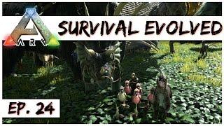 Ark Survival Evolved - Ep. 24 - Traffic Jam! - Gameplay - Let's Play - Pooping Evolved