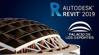 Revit Architecture - Speed Modeling - Palacio de los Deportes CDMX