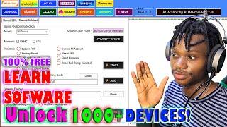 Best Software For Flashing And Unlocking Over 1000 Android Phone | Free Mobile Software Course Video