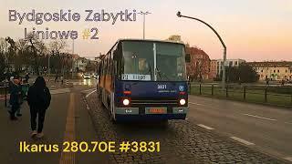 Bydgoskie Zabytki Liniowe #2 // Ikarus 280.70E #3831