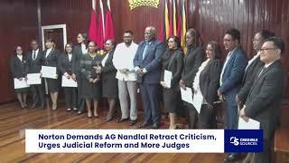 Aubrey Norton Calls for AG Nandlal to Support Judicial Independence