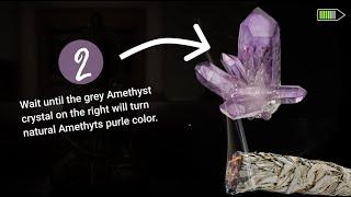 Amethyst Crystal Cleanse | Charge your Amethyst [Crystal Frequency]