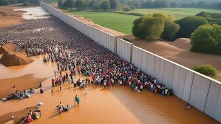 A China Bloqueou a Água  Agora Milhares Lutam Para Sobreviver!