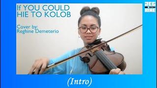 IF YOU COULD HIE TO KOLOB COVER BY REGHINE