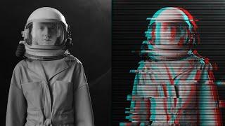 Glitch Effect - Photoshop Tutorial #shorts #photoshop #photoshoptricks