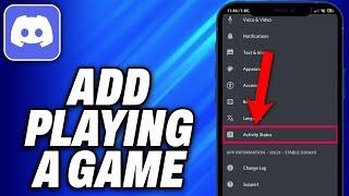 How To Add Playing a Game on Discord Mobile (2024) - Easy Fix