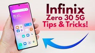 Infinix Zero 30 5G - Tips and Tricks! (Hidden Features)