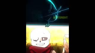 Cosmic Garou vs Fatal Error Sans I #anime I #vs I #undertale I #onepunchman I #edit