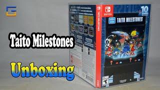 Taito Milestones Switch Unboxing & Overview