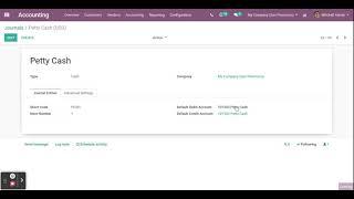 How to handle Petty Cash in Odoo
