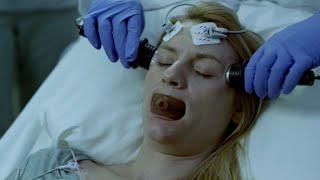 ECT Scene (woman receives Electroconvulsive therapy)