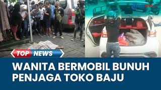 Wanita Penjaga Toko Tewas Ditusuk Perempuan Bermobil Pakai Sajam di Hadapan Warga di Tangerang