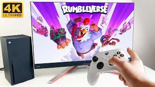 Rumbleverse Xbox Series X Gameplay 4K 60FPS