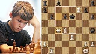 Brilliant Checkmate by 14-year Old Magnus Carlsen