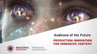 Alec Robertson at Audience of the Future Production Innovation in Immersive Content Competition