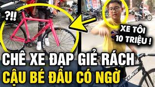 Được ba mẹ sắm XE ĐẠP CHỤC CỦ, cậu bé lớn tiếng chê xe khác là GIẺ RÁCH và sự thật | Tin 3 Phút