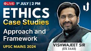 FREE Ethics Class | Framework for Ethics Case Studies | Vishwajeet sir, Ex-IAAS | LevelUp IAS