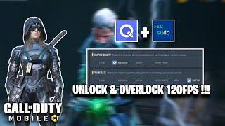 HOW TO OVERLOCK & UNLOCK 120FPS ! | GFX-TOOLS COD MOBILE (Gaming Module) 2024