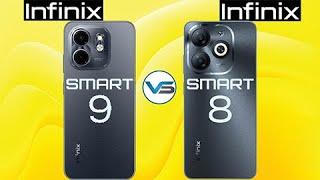 Infinix Smart 9 VS Infinix Smart 8 | Infinix Smart 8 VS Infinix Smart 9 | Infinix Smart 9 Series