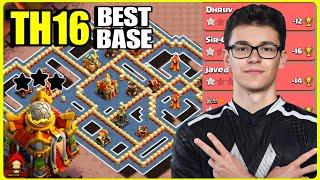 *TOP 10* ANTI ROOT RIDER TH16 WAR BASE LINK ! TH16 NEW WAR BASE & LEGEND BASE 2024 | TH16 BASE LINK