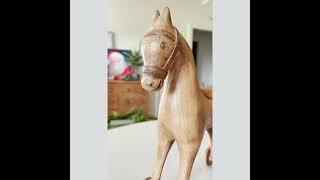 14 Inch Decorative Christmas Toy Horse