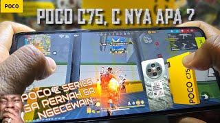 Poco C75 Ram 8GB Game Test FreeFire Max || Handcam || Helio G81 Ultra (12 nm) || 5160 mAh