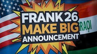 Frank 26 Massive Announcement On TV Screen Iraqi News Today