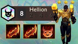 Insta 5.0 Attack Speed Lucian! ⭐⭐⭐ 8 Hellion 3 Star | TFT Set 5.5