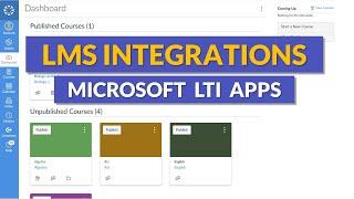 Learning Management Systems and Microsoft LTI education apps