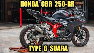 6 TIPE SUARA KNALPOT || HONDA CBR 250RR || SUARA SUPER KECE ~ Jeri carlone