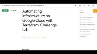 Automating Infrastructure on Google Cloud with Terraform Challenge Lab