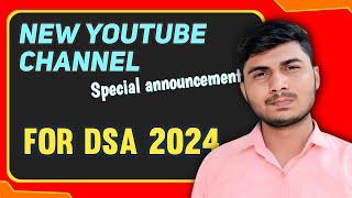 New Free DSA Channel announcement @srajanprerna