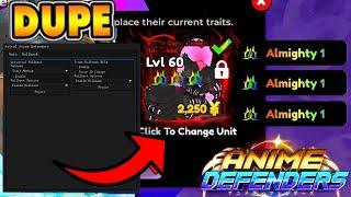 Anime Defenders Script GUI / HACK & SCRIPT | DUPE SCRIPT & ROLLBACK INF GEMS & RR AUTOFARM MACRO