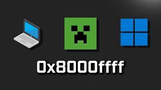 Minecraft Error Code: 0x8000ffff/UNKNOWN Code: Deep Ocean On Windows 11/10 PC FIX