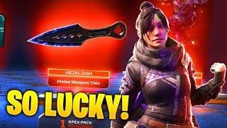 EXTREMELY LUCKY MOMENTS - Luckiest Players EVER - Apex Legends