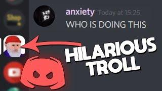 PRANKING A DISCORD SERVER! (People were so confused)