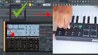 How to Link MIDI Controls to FL Studio