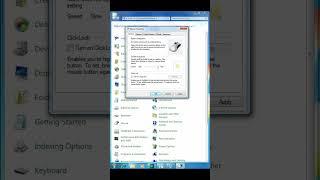 how to double speed click in windows 7