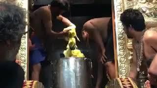 Sabarimala ayyappan abhishekam live video