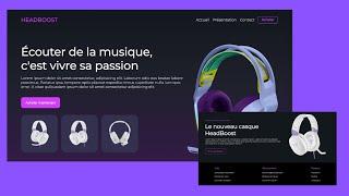 Comment Créer une Landing Page Moderne et Responsive en HTML & CSS de A à Z